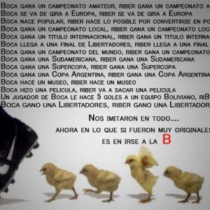 Riber original en irse a la B